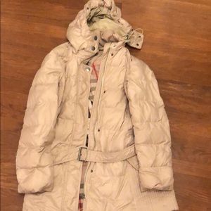 Burberry puffer coat